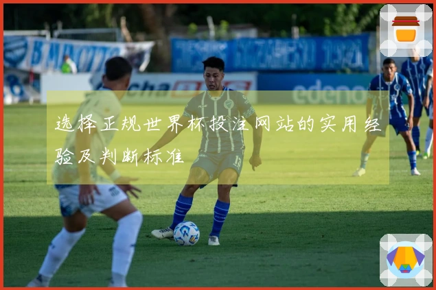 选择正规世界杯投注网站的实用经验及判断标准